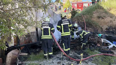 Çorum’da korku dolu anlar: Apartman sakinlerini sokağa döken yangın büyümeden önlendi