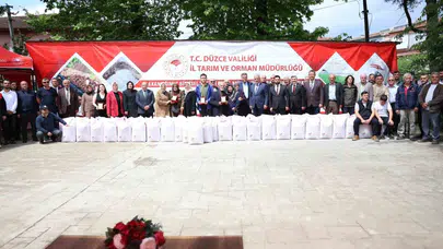 Düzce’de çifte hasat dönemi: 70 üreticiye dev tohum desteği
