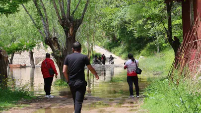7 yıl süren sessizlik bozuldu: Keban Barajı'nda tahliye heyecanı