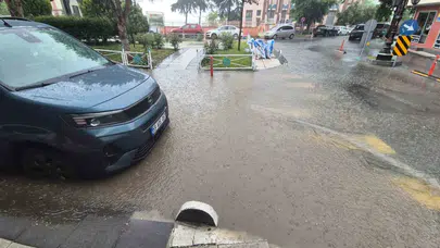 Tekirdağ’da gökyüzü bir anda karardı: 10 dakikada hayatı felç etti