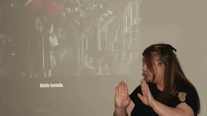 Perdeyi engeller için açtılar: KBÜ’de sinema ile empati köprüsü kuruldu