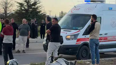 Beyşehir'de motosiklet dehşeti: Direksiyon hakimiyetini kaybeden kadın sürücü yaşam mücadelesi veriyor