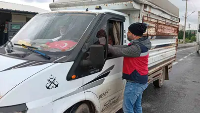 Kurbanlıklar için sıkı takip: Kütahya yollarında bayram mesaisi