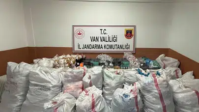 Van sınır hattında büyük vurgun: 21 milyon liralık kaçakçılık operasyonu