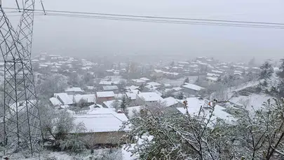 Adana'da mevsimler şaştı: Mayıs ayında lapa lapa kar yağdı