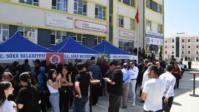 Söke’de gelecek vizyonu: Gençler iş dünyasının kapılarını araladı