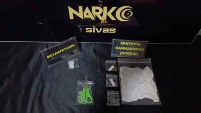 Sivas’ta zehir tacirlerine geçit yok: Operasyonda ele geçirilen miktar şoke etti