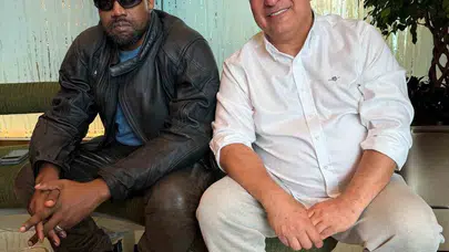 İstanbul semaları dev konsere hazırlanıyor: Kanye West şehre ayak bastı