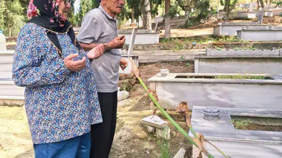 Selendi’de bayram öncesi hüzünlü buluşma: Kabir başlarında dualar yükseldi