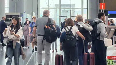 İstanbul'da bayram göçü başladı: Havalimanında adım atacak yer kalmadı