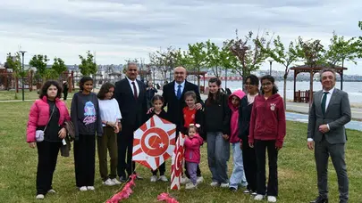 Tekirdağ semaları çocukların neşesiyle şenlendi: Geleneksel şenlikte unutulmaz anlar