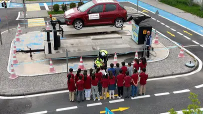 Diyarbakır’da minik dedektifler iş başında: Trafikte güvenli yarınlar için uygulamalı seferberlik