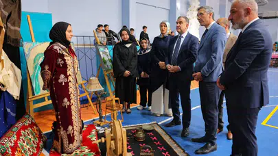 Geleceğin zanaatkarları hünerlerini sergiledi: Bayburt’ta mesleki eğitim rüzgarı