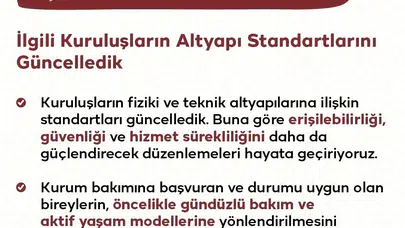 Huzurevlerinde yeni dönem: Yaşlılar için standartlar yeniden belirlendi