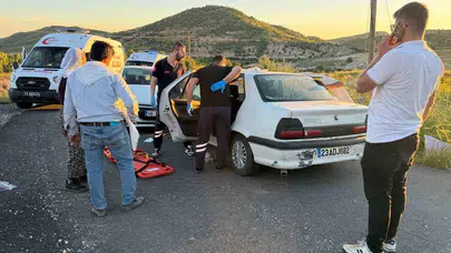 Gercüş yolunda can pazarı: İki otomobil kafa kafaya çarpıştı, 12 kişi hastanelik oldu