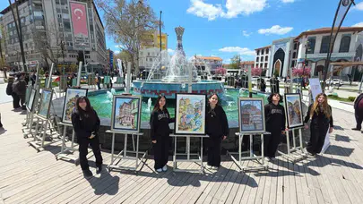 İki şehrin fırçası aynı tuvalde birleşti: Köklerden geleceğe uzanan sanat köprüsü