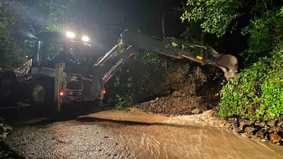 Trabzon’da sel kabusu: Mahsur kalan vatandaşlar son anda kurtarıldı