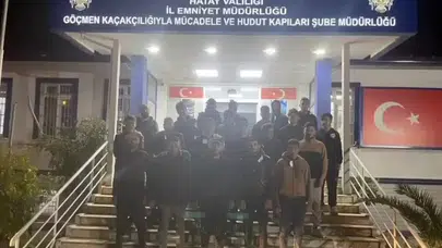 Hatay'da kaçakçılara ağır darbe: 19 göçmen kurtarıldı, sürücülere dev ceza