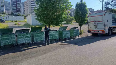 Onikişubat'ta bayram mesaisi: 288 kişilik dev ordu temizlik için seferber oldu