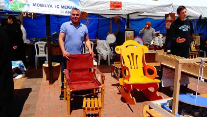 Tavşanlı’da genç yeteneklerin teknoloji zaferi: Çantaya sığan koltuktan sanayi tipi üretime