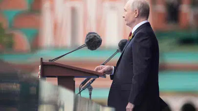 Moskova'da sönük kutlama: Putin'den "Zafer" vurgusu ve yeni mesajlar