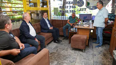 Bayramı sahada geçirdi: Şahin Biba’nın gönül köprüsü kurduğu ziyaret maratonu