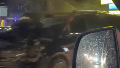 Turizm yolunda dehşet anları: Kuryeyi ağır yaralayıp olay yerinden kaçtı