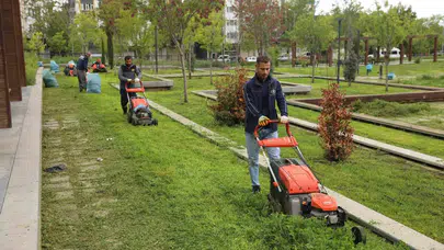 Diyarbakır’da parklar yaza hazırlanıyor: Vatandaşlar için konforlu ve güvenli alanlar oluşturuluyor