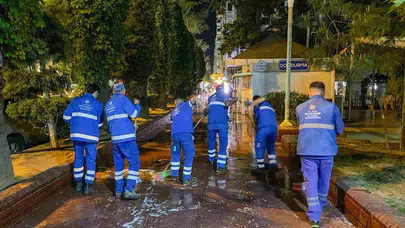Aydın'da temizlik mesaisi: Başkan Çerçioğlu'ndan "Hizmetle büyüyen kent" vurgusu