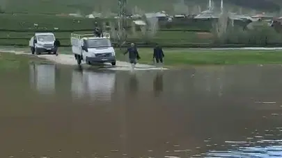 Muş’ta kabus dolu saatler: Sağanak sonrası köy sulara teslim oldu