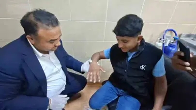 Ekipler sahada olunca o devreye girdi: İtfaiye amirinden örnek davranış