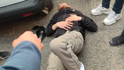 Siirt'te korkutan kaza: Motosikletli sürücü hastanelik oldu