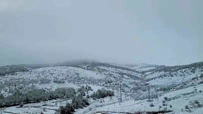 Yozgat’ta Mayıs sürprizi: Baharı beklerken kış geri geldi