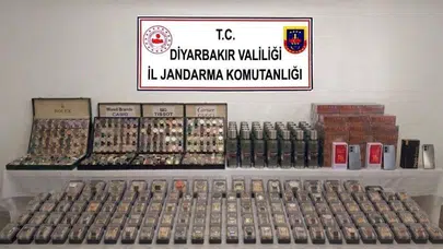 Diyarbakır’da kaçakçılara ağır darbe: 60 gözaltı ve tonlarca el konulan malzeme