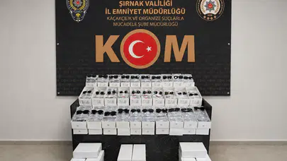 Lüks markaların sahteleriyle piyasayı hedeflemişlerdi: Şırnak’ta milyonluk vurguna polis engeli