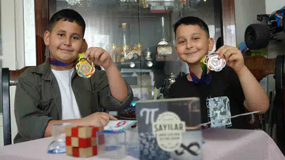 Gaziantepli iki kardeşin dünya çapındaki başarısı: Matematikte 100 tam puanla zirveye yerleştiler