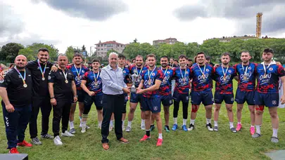 Samsun'un gururu İstanbul'dan zaferle döndü: Ragbide zirvenin yeni sahibi OMÜ