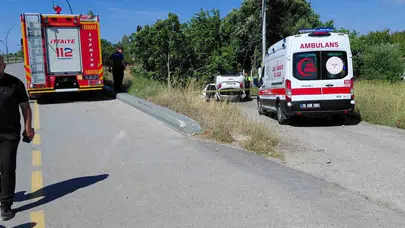 Edremit’te sabah saatlerinde meydana gelen trafik kazası acı bir sonla bitti: Demir yığınına dönen araçtan bir kişi sağ çıkamadı