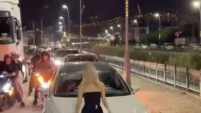 Trafikte dans şovu pahalıya patladı: Cezayı ödedi, videoyu "gururla" paylaştı