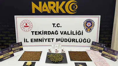 Zehir tacirlerine Tekirdağ dar geldi: Bir haftada 114 baskınla suç ağlarına büyük darbe