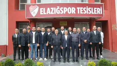 Elazığspor’da final heyecanı: AK Parti heyetinden kritik rövanş öncesi tam destek