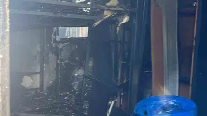 Bilecik’te korku dolu anlar: Şantiye sahasındaki yangın şehri duman altında bıraktı