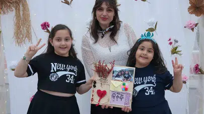 Düzce’de Anneler Günü’nde duygusal anlar: Minik ellerden gelen en değerli hediye