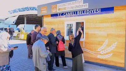 Çameli’de sofraların bereketi arttı: Belediye fırınından çıkan ilk ekmekler kapış kapış gitti