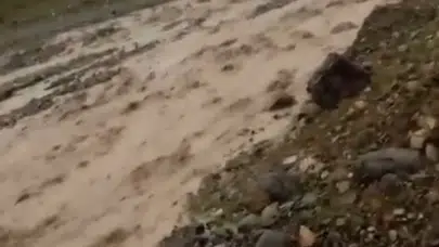 Elazığ’da kabus dolu anlar: Sağanak sele dönüştü, tarım arazileri sular altında kaldı