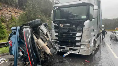 Eğitim yolculuğu acı bitti: Kilisli maliyecileri taşıyan araç otoyolda dehşeti yaşadı