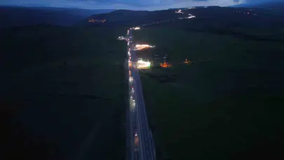 Karadeniz yolcuları için kritik geçiş: Kemikli Rampaları’nda bayram hareketliliği