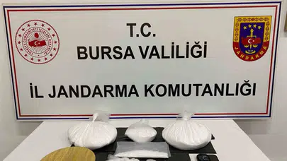 Zehir tacirlerine Bursa’da ağır darbe: İş yerini uyuşturucu deposuna çevirmiş