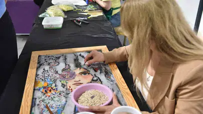 Taşlar dile geldi, Kepez’de sanat rüzgarı esiyor: Dünyanın dört bir yanından gelen ustalar hünerlerini sergiliyor