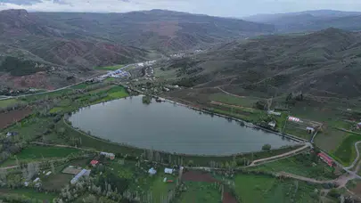 Kuraklıktan kurtulan Serpincik Göleti'nde bayram havası: Su seviyesi rekor kırdı